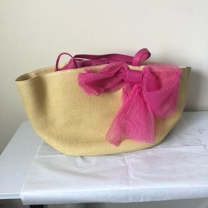 Red V brand new beach bag